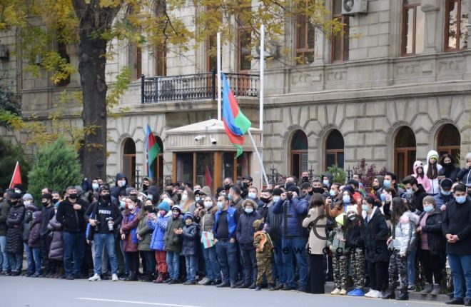 Azerbaijan holds Victory Parade.Azerbaijan Baku 10 december 2020